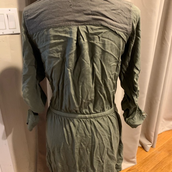 American Eagle Outfitters Button Front Shirt Dress - Picture 4 of 8